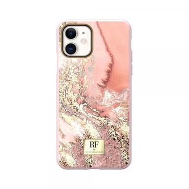Richmond & Finch iPhone 11 Deksel Pink Marble Gold