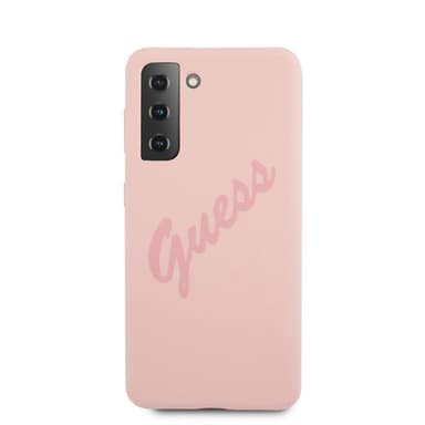 Guess Samsung Galaxy S21 Deksel Vintage Logo Rosa