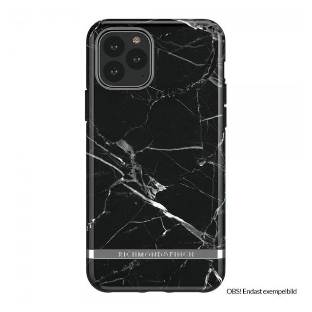 Richmond & Finch iPhone 12 Pro deksel (black marble)