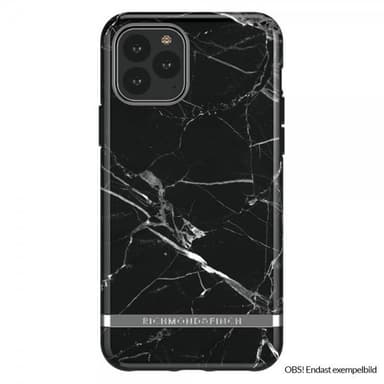 Richmond & Finch iPhone 12 Pro deksel (black marble)
