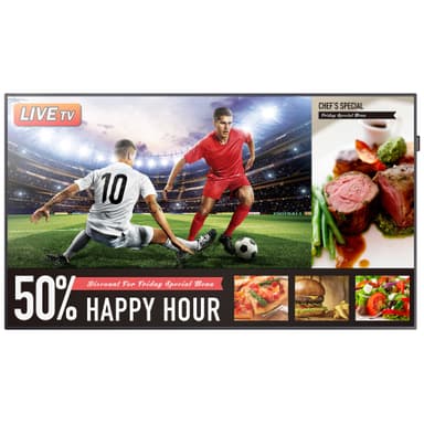 Samsung 49" Smart Signage infoskjerm LH49RMHELGW/EN