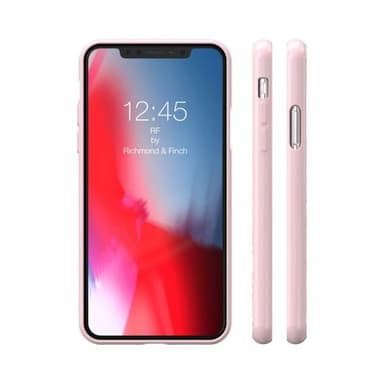 Richmond & Finch iPhone Xs Max Deksel Pink Marble Gold