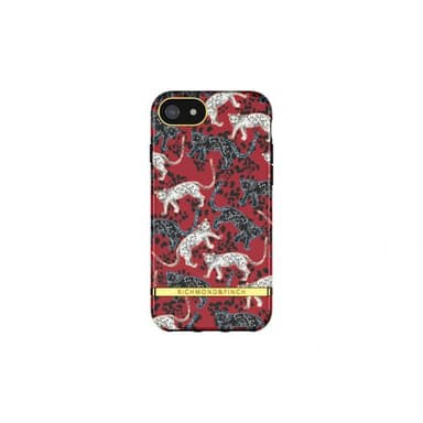 Richmond & Finch iPhone 6/6S/7/8/SE Deksel Samba Red Leopard