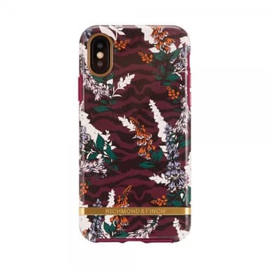 Richmond & Finch iPhone Xs Max Deksel Floral Zebra