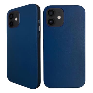 Skinndeksel designet for å fungere med MagSafe til iPhone 12 -Blue