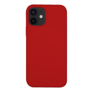 Silikondeksel designet for å fungere med MagSafe til iPhone 12 mini - Red