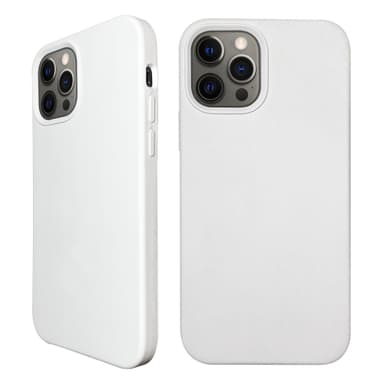 Silikondeksel designet for å fungere med MagSafe til iPhone 12 Pro - White