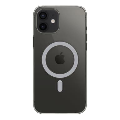 Klart deksel designet for å fungere med MagSafe til iPhone 12 mini - Clear
