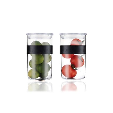 Bodum 2 pk oppbevaringskrukke PRESSO