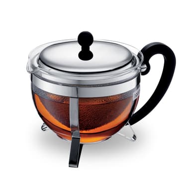 Bodum Tekanne med metallokk og filter i rustfritt stål CHAMBORD 1.3 L