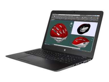 HP ZBook 15u G3 15,6" bærbar PC (sort)