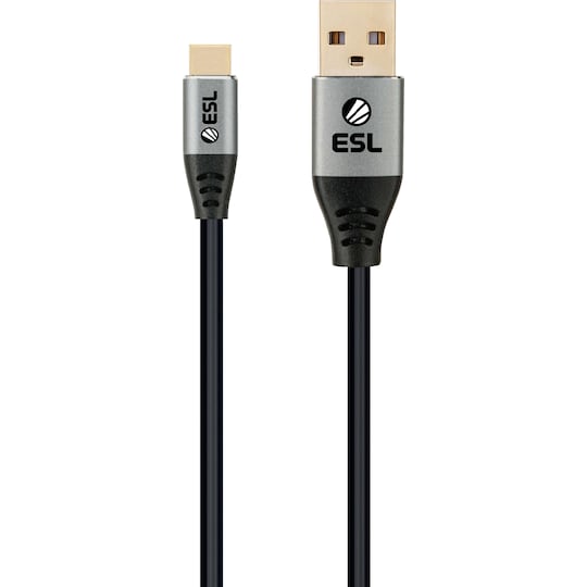 ESL PS5 ladekabel 4m (USB - USB-C)