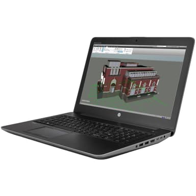 HP ZBook 15 G3 15,6" bærbar PC (sort)