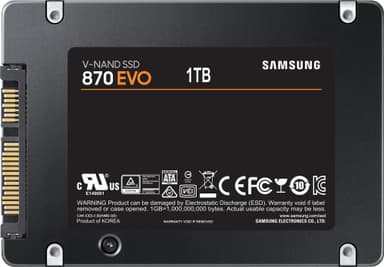 Samsung 870 EVO intern SATA SSD (1 TB)