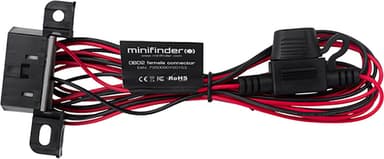 Minifinder Zepto OBD strømadapter