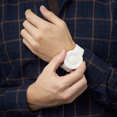 Minifinder Nano GPS-tracker armbånd (hvit)