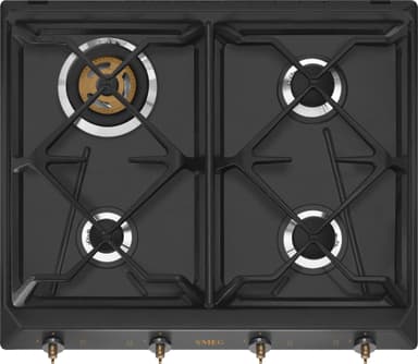 Smeg Colonial integrert gasstopp SRV864AOGH (antrasitt)