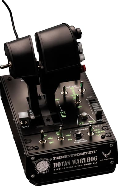 Thrustmaster Hotas Warthog doble gasspaker
