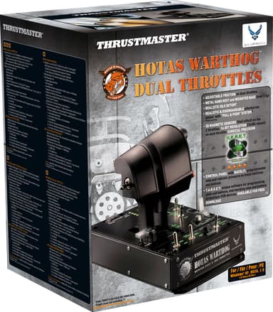 Thrustmaster Hotas Warthog doble gasspaker