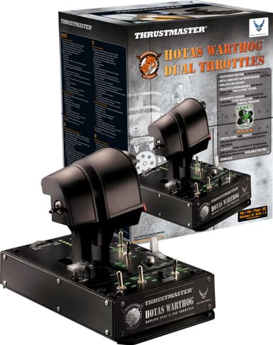 Thrustmaster Hotas Warthog doble gasspaker