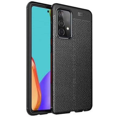Skinnmønster TPU-deksel Samsung Galaxy A52 5G  - Svart