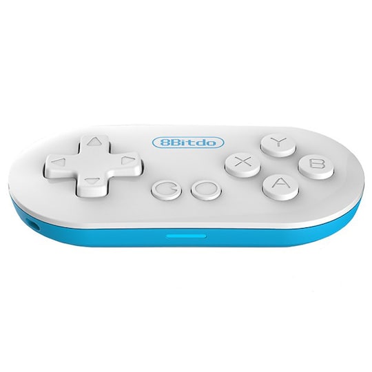 8bitdo Zero Mini Bluetooth gamepad (blå)