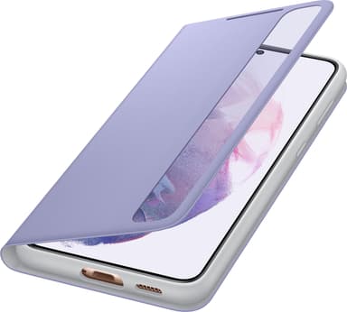 Samsung Clear View Galaxy S21+ deksel (fiolett)