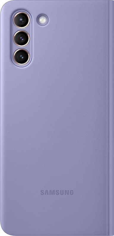 Samsung Clear View Galaxy S21+ deksel (fiolett)