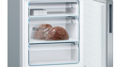 Bosch kjøleskap/fryser KGE49AICA (inox)