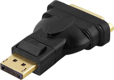 DisplayPort>DVI-D singlelink adapter, 20pin male to 24+5-pin
