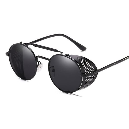 Solbriller Retro med UV-beskyttelse - Svart/Grå