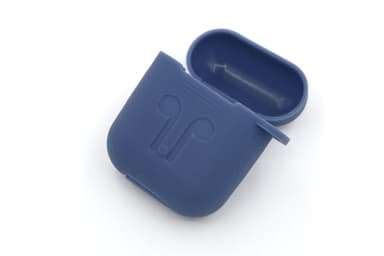 Veske til AirPods 1/2 med snor og skjell - Mørkeblå