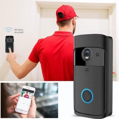 Dørkamera WiFi 720P Smartphone support