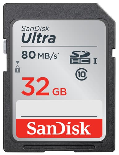 SanDisk Ultra SD minnekort 32 GB