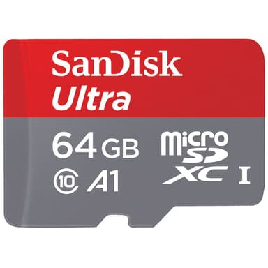 SanDisk Ultra Micro SD-kort 64 GB