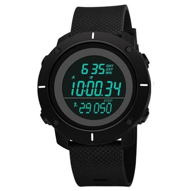 Digital Armbåndsklokke Svart