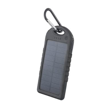 Solcellelader / Power Bank 5000 mAh