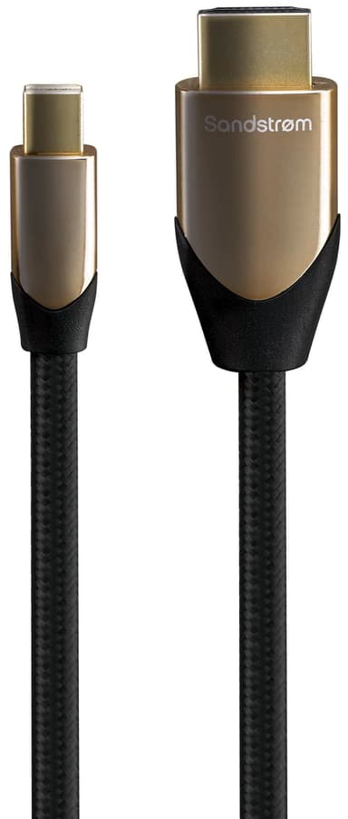 Sandstrøm Mini display port til HDMI-kabel