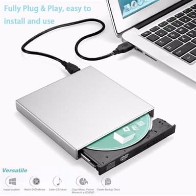 Ekstern USB 2.0 Dvd-brenner