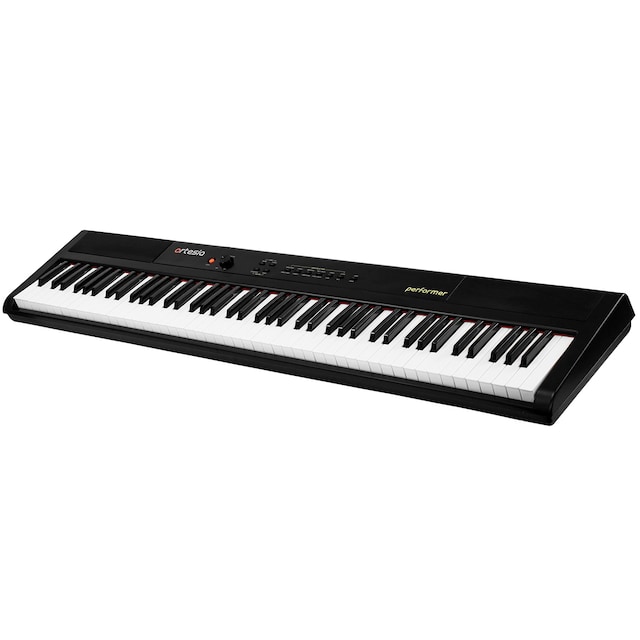 Artesia Performer BK 88-Key Portable Digital Piano, svart