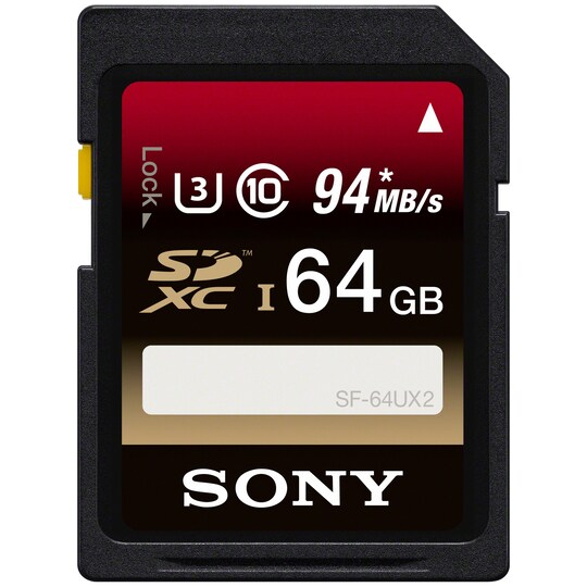 Sony SDXC 94MB CL10 64 GB minnekort