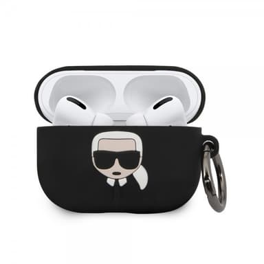 Karl Lagerfeld AirPods Pro Deksel Iconic Cover Svart