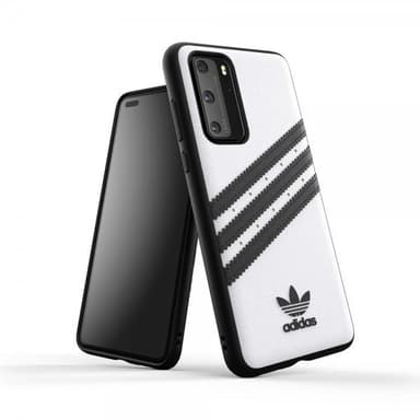 Adidas Huawei P40 Deksel OR 3 Stripes Snap Case Hvit Svart