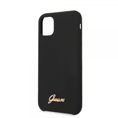 Guess iPhone 11 Deksel Silikoni Cover Vintage Svart