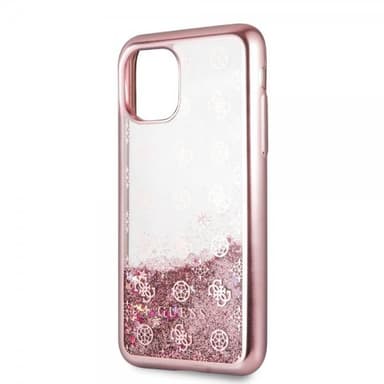 Guess iPhone 11 Deksel Glitter Cover Rosegull