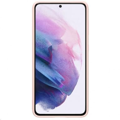 Samsung Original Galaxy S21 Plus Deksel Silicone Cover Rosa