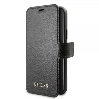 Guess iPhone 11 Etui Skinntekstur Svart