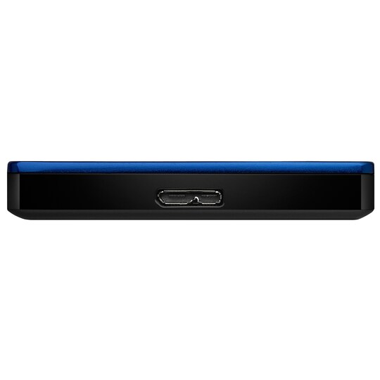Seagate Slim Backup Plus 2 TB ekstern harddisk (blå)