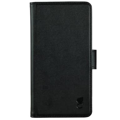 Gear lommebokdeksel Sony Xperia XZ1 (sort) Deksler og etui Sony Xperia XZ1 Compact Premium Lommebok Veske med Stativ