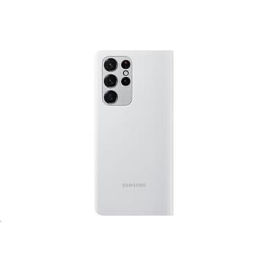 Samsung Original Galaxy S21 Ultra Etui LED View Cover Lysegrå